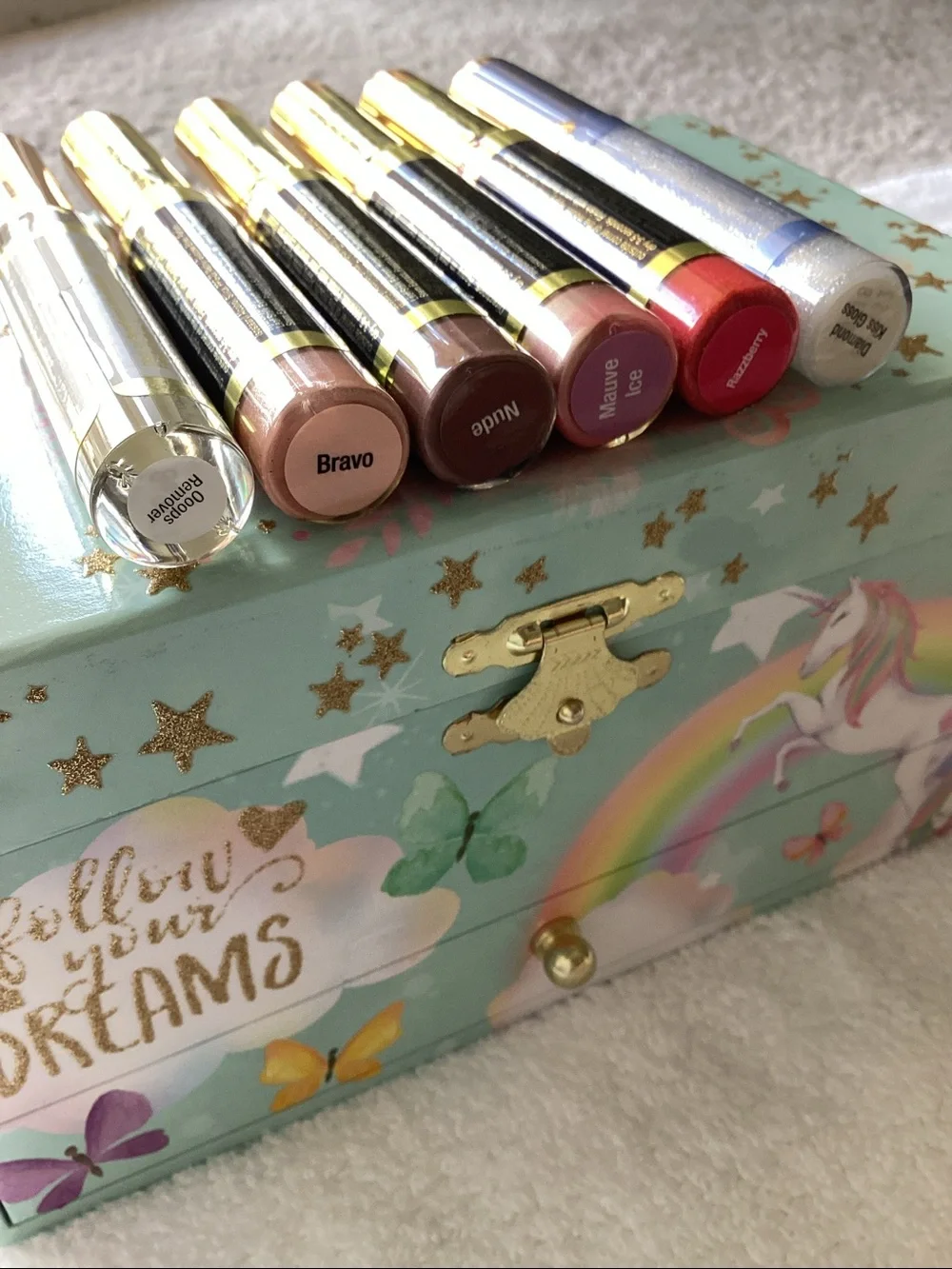 LipSense - Nude, Bravo, Mauve Ice, Razzpberry, Diamond Kiss Gloss, Oops Remover